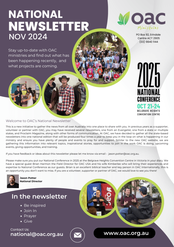 National Newsletter - Nov 2024