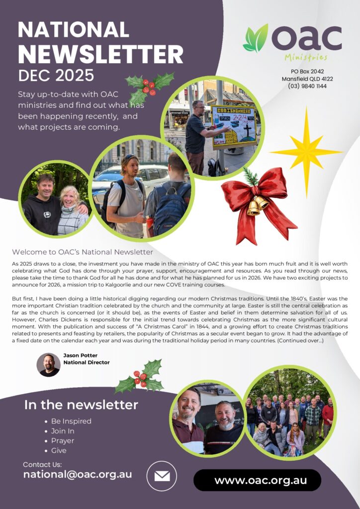 National Newsletter – December 2025